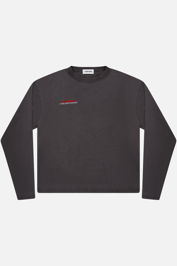 AS GREY LONGSLEEVE