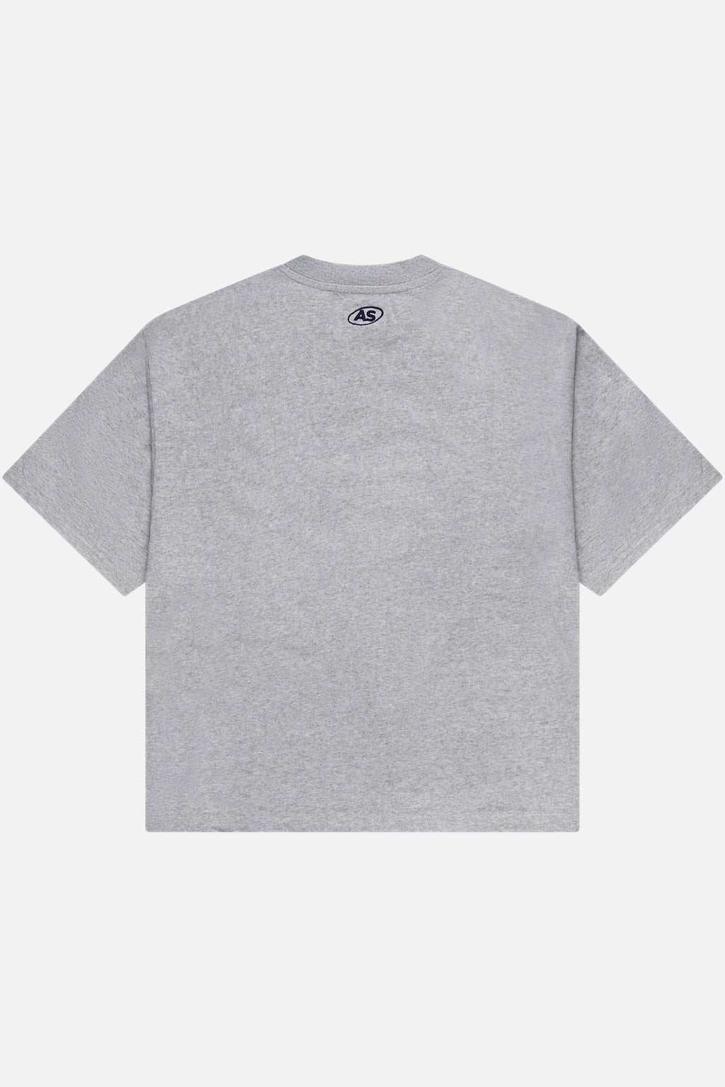 EMBROIDERED T-SHIRT GREY