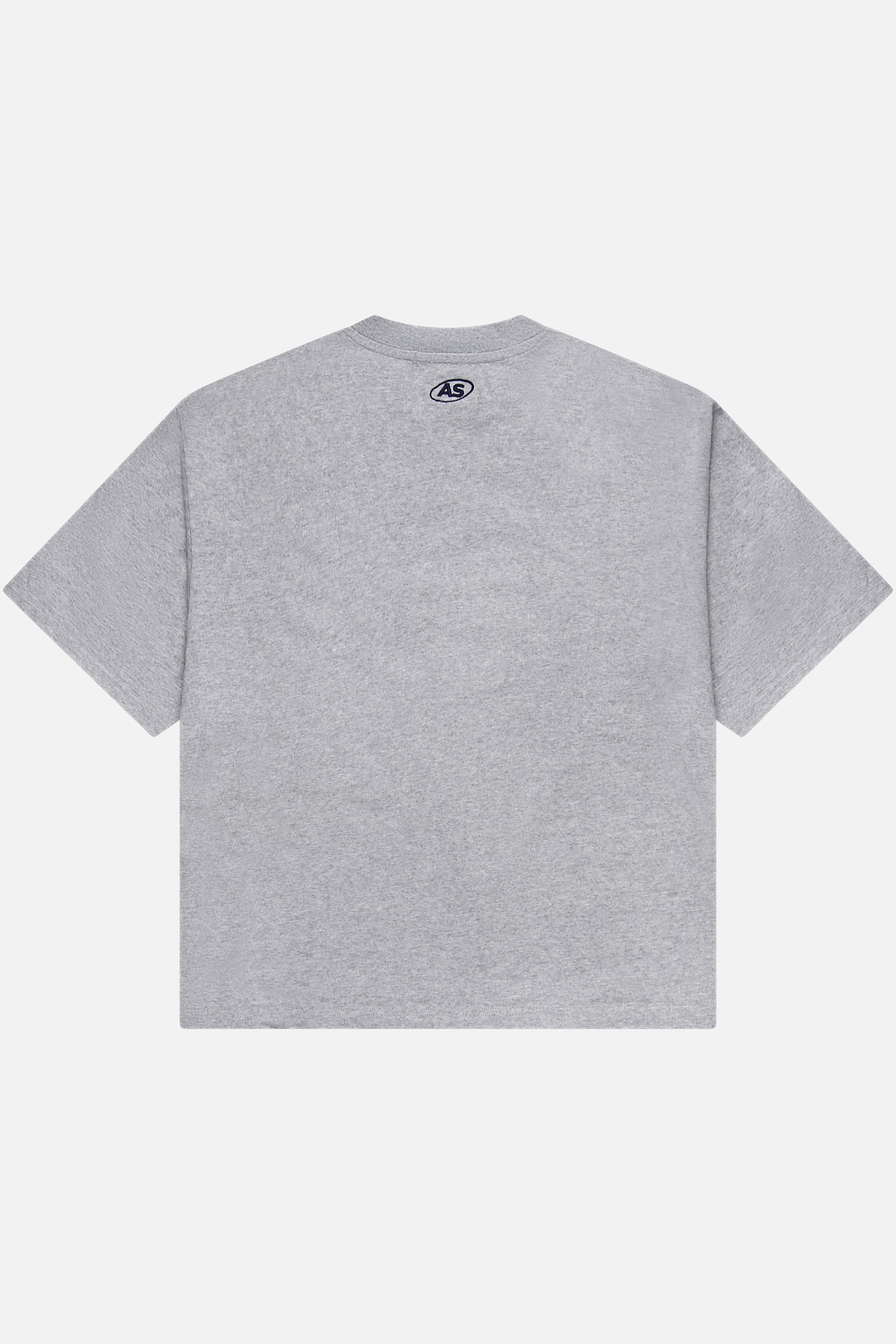 EMBROIDERED T-SHIRT GREY