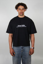 EMBROIDERED T-SHIRT BLACK thumb