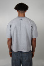 EMBROIDERED T-SHIRT GREY thumb