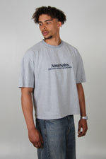 EMBROIDERED T-SHIRT GREY thumb