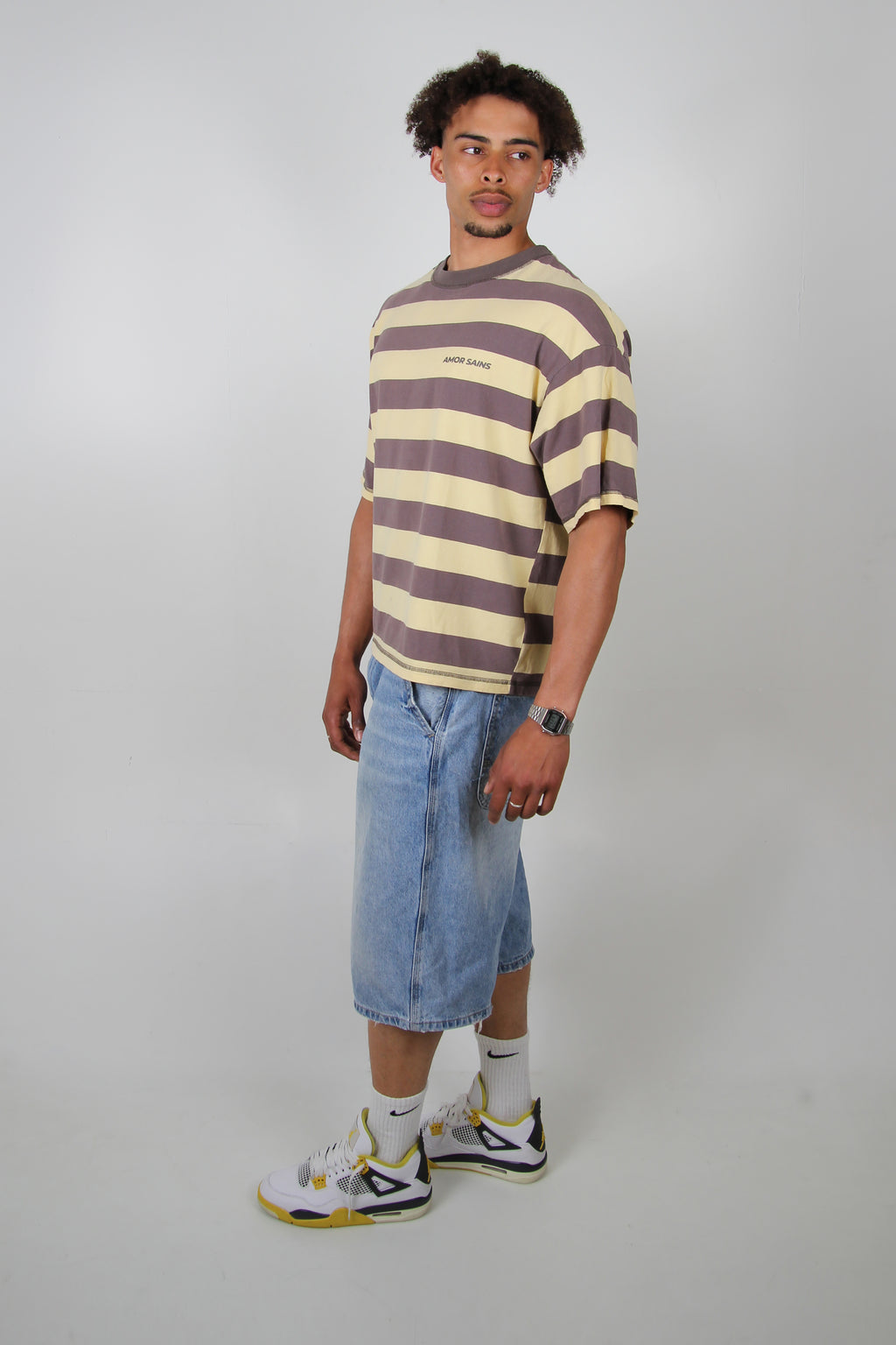 STRIPED T-SHIRT YELLOW/BLACK