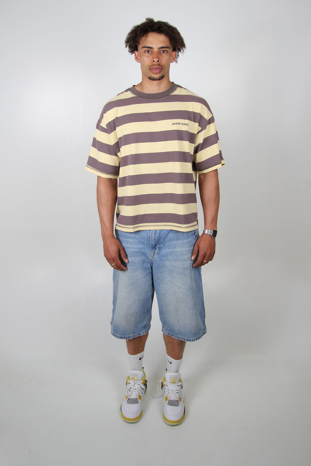 STRIPED T-SHIRT YELLOW/BLACK