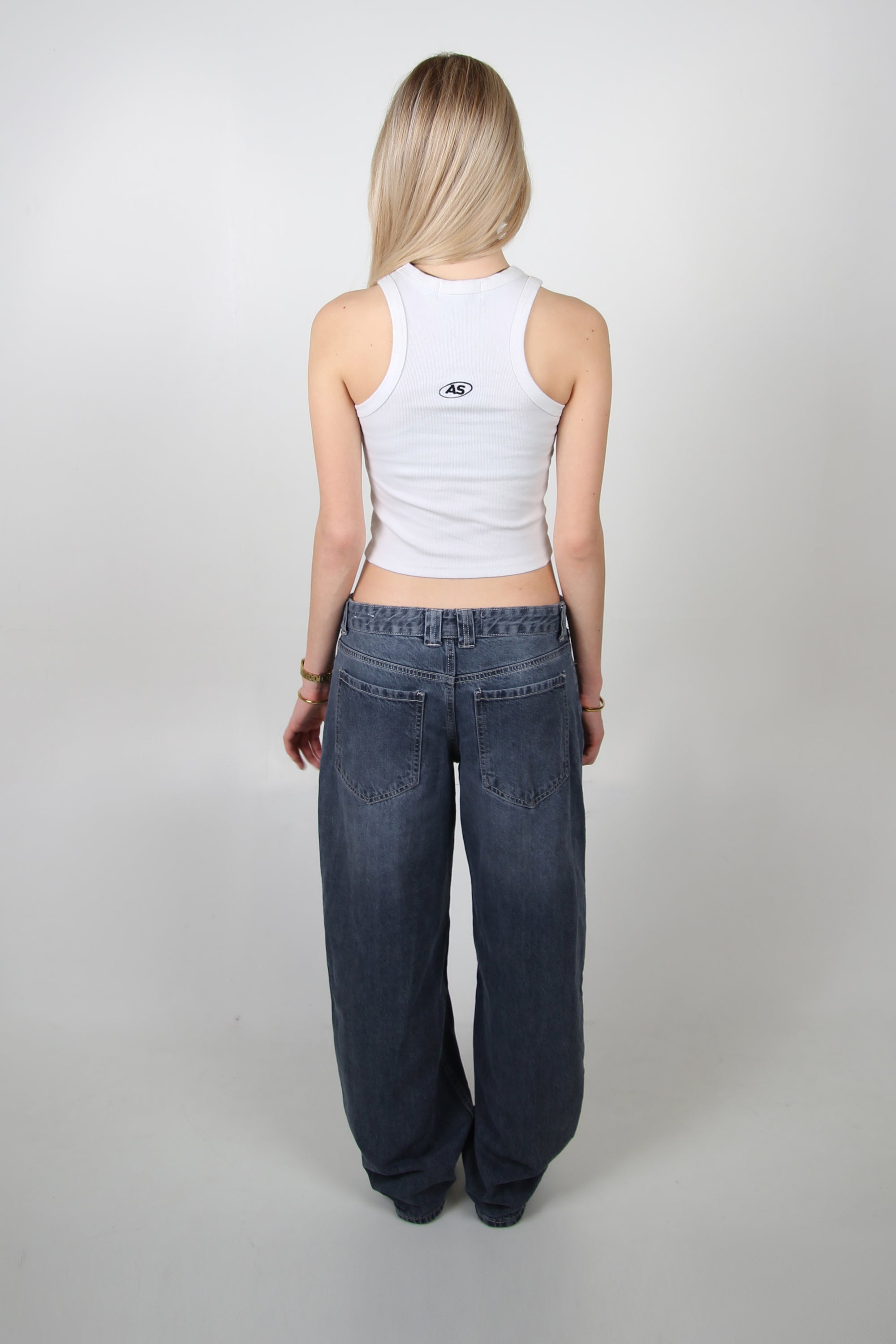 WOMAN TANK TOP WHITE