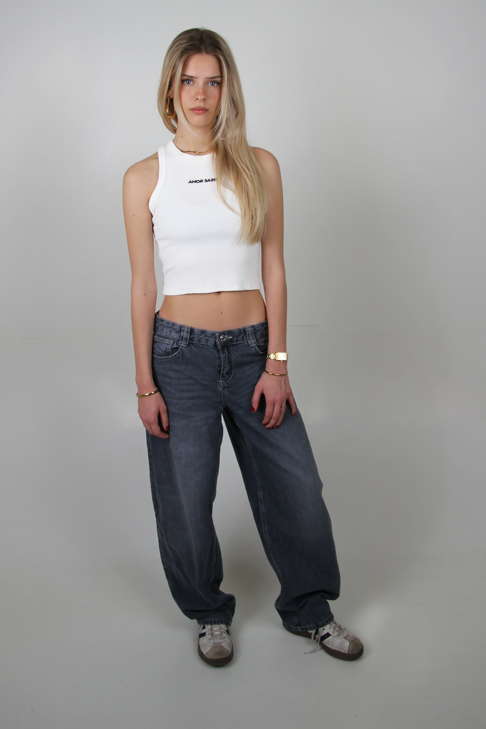 WOMAN TANK TOP WHITE