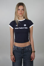 WOMAN T-SHIRT DARK BLUE thumb