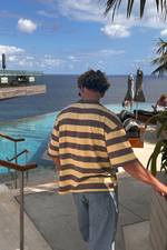 STRIPED T-SHIRT YELLOW/BLACK thumb