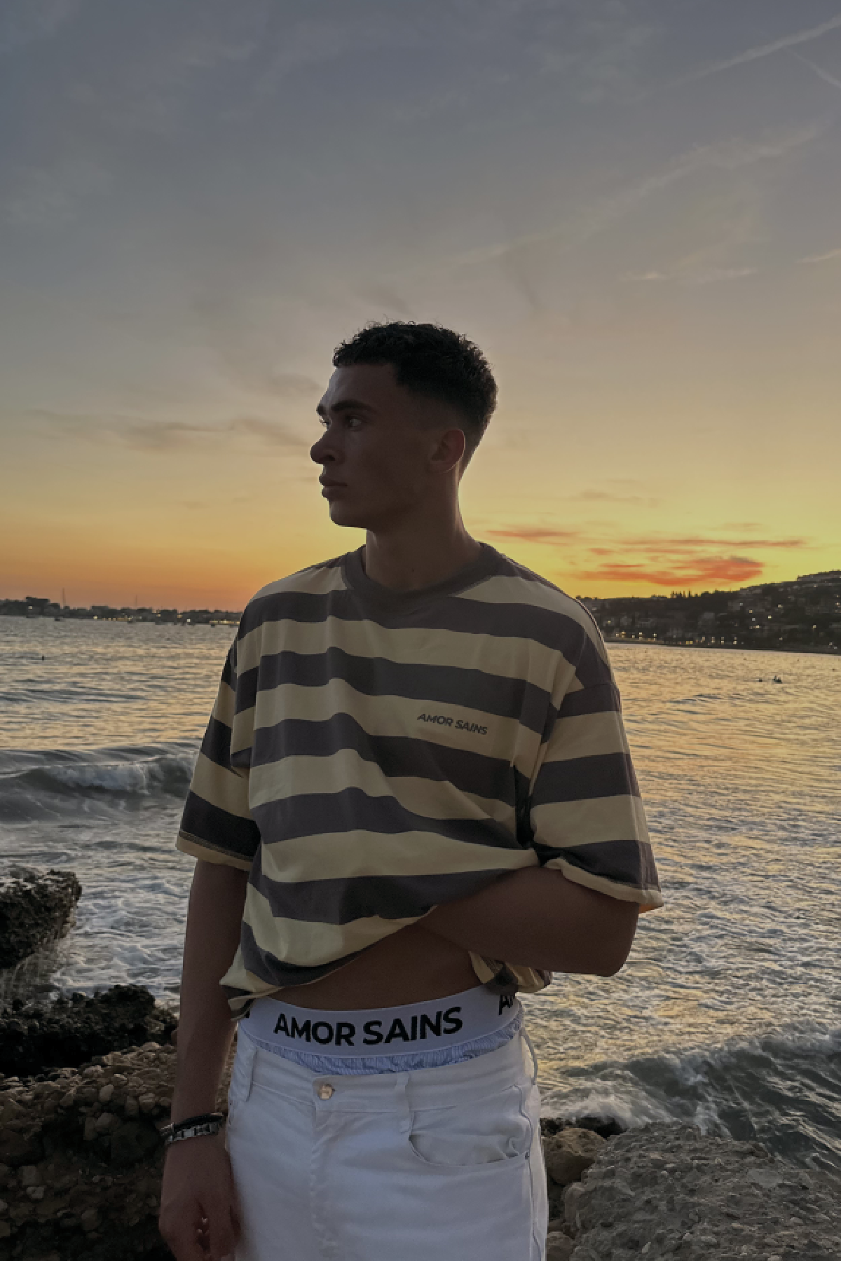 STRIPED T-SHIRT YELLOW/BLACK