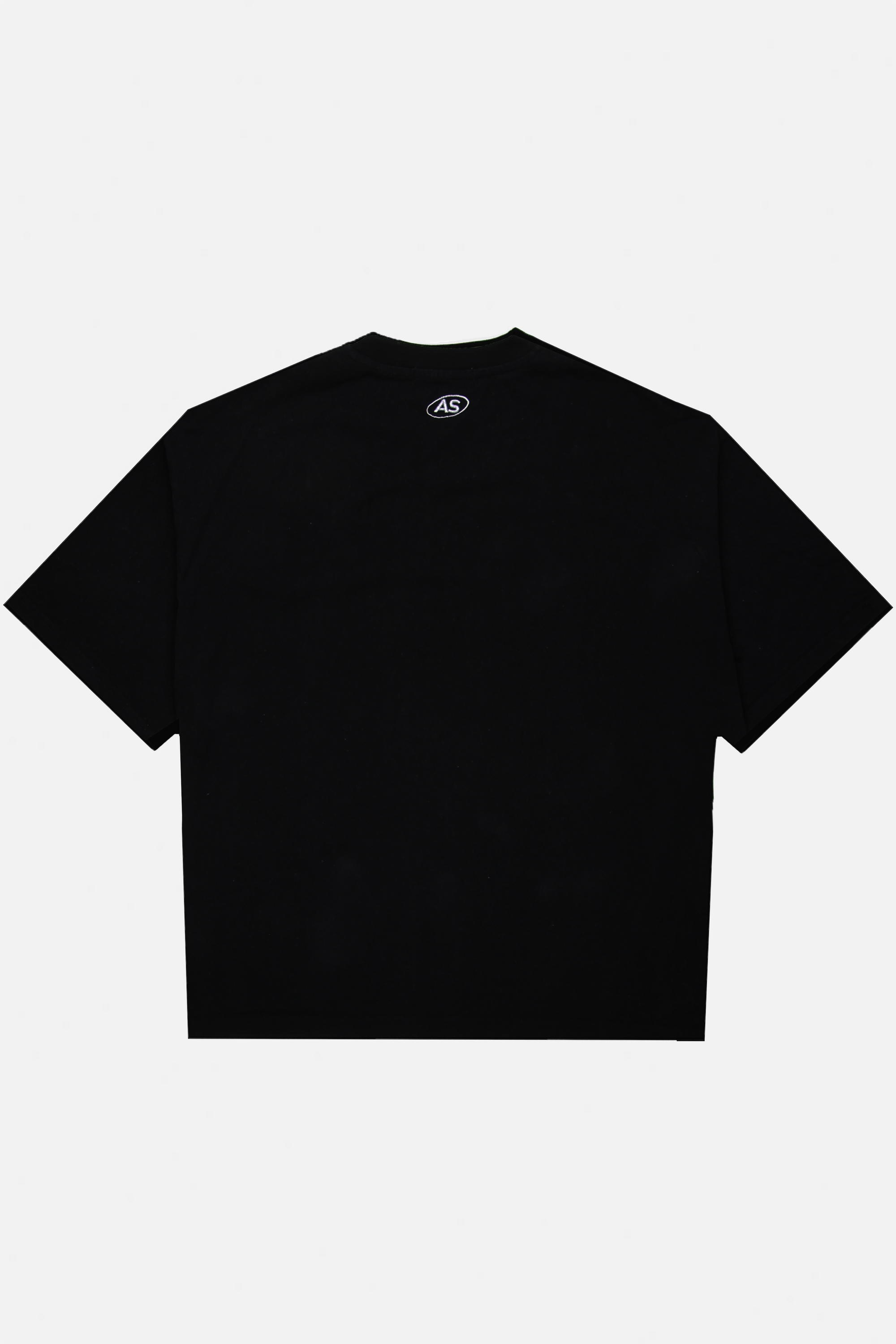 EMBROIDERED T-SHIRT BLACK