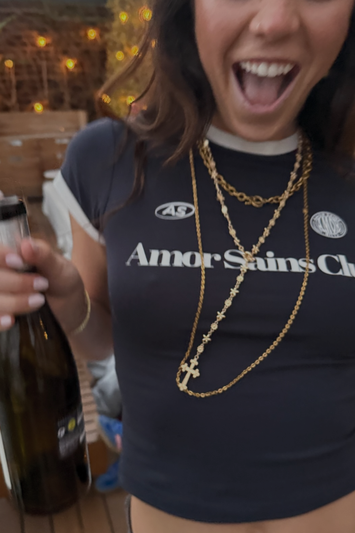 WOMAN T-SHIRT DARK BLUE