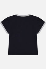 WOMAN T-SHIRT DARK BLUE thumb
