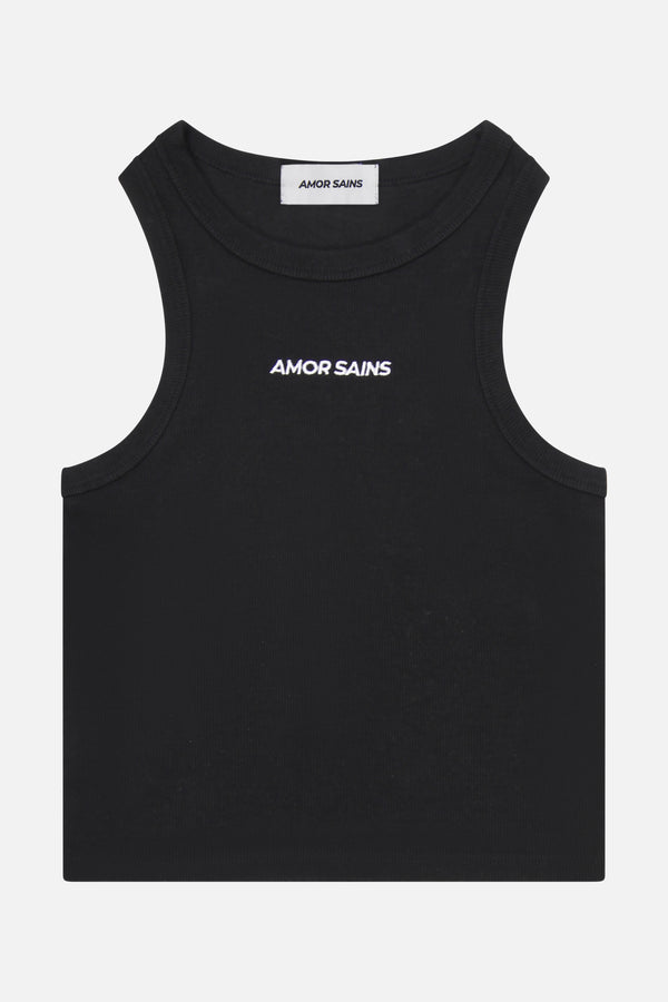 WOMAN TANK TOP BLACK